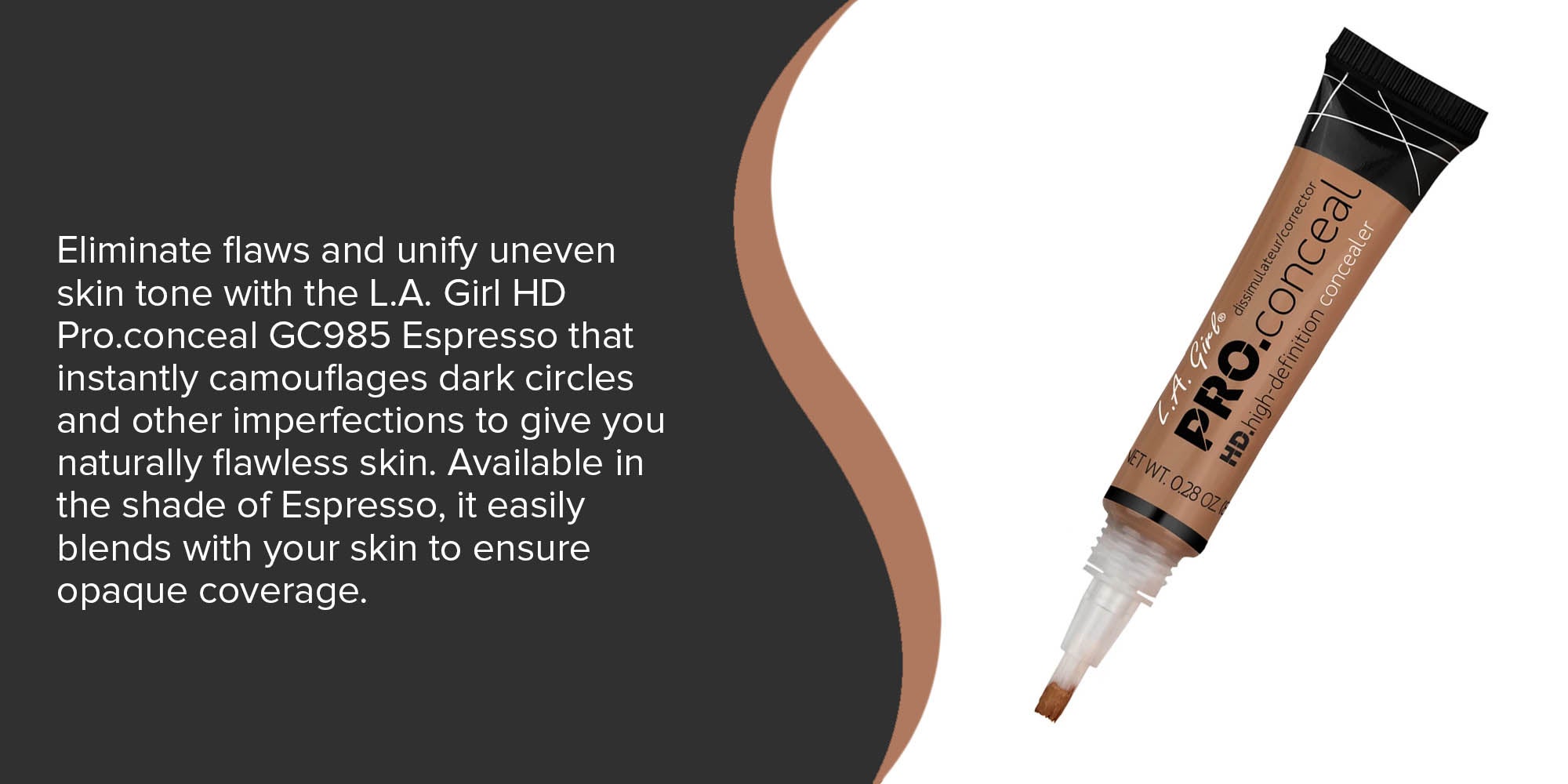 HD Pro Concealer GC985 Espresso