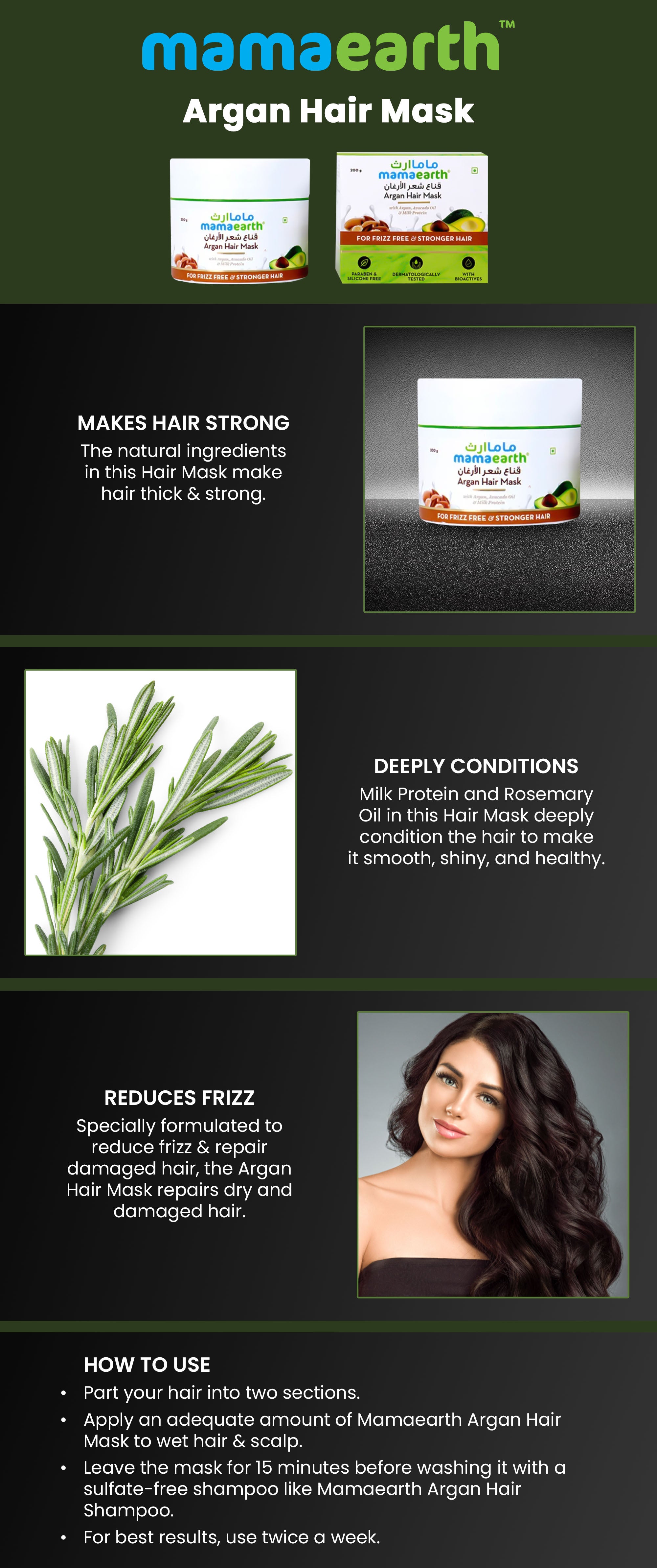 Argan Hair Mask 200grams