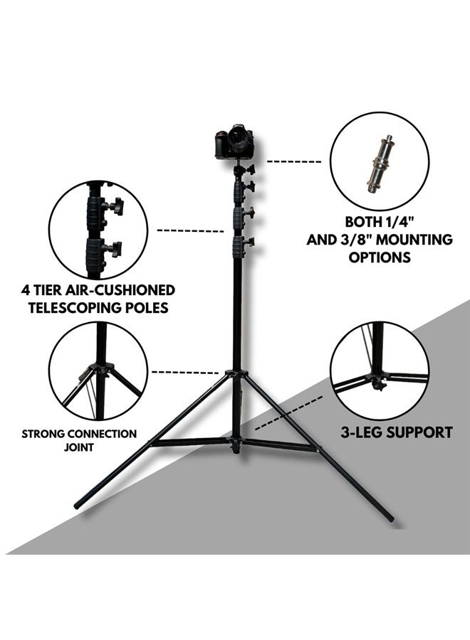 TST 12 Tall 12-Foot Tripod Mast Stand for Photo Video