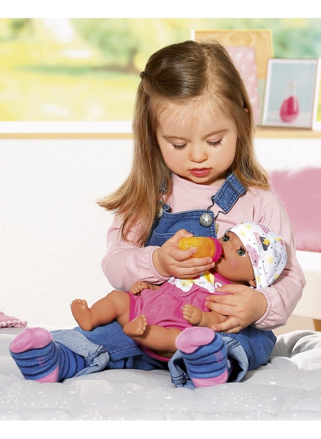 14” Interactive Lil Girl Baby Doll Green Eyes. Easy For Small Hands, 6+ Ways To Nurture, Includes Bottle, Potty And More, For Toddlers 2 Years & Up,918353C3