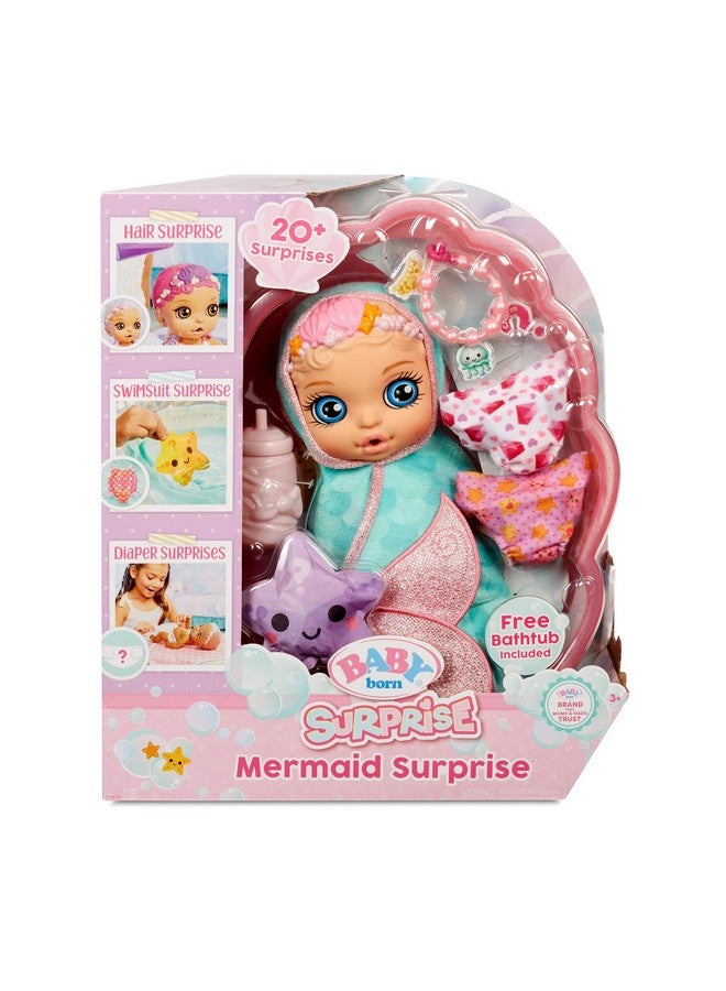 Surprise Mermaid Surprise Teal Towel With 20+ Surprises, Multicolored