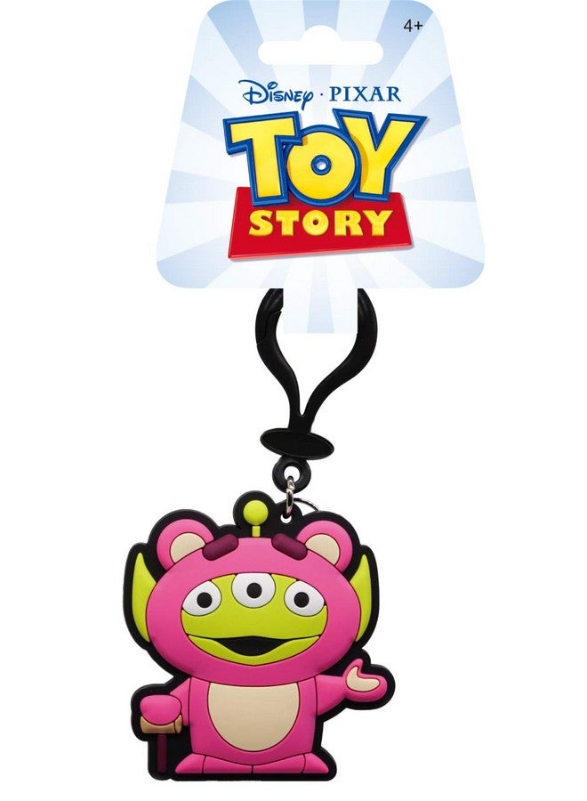 Toy Story Alien Remix Lotso Bear Pvc Soft Touch Bag Clip