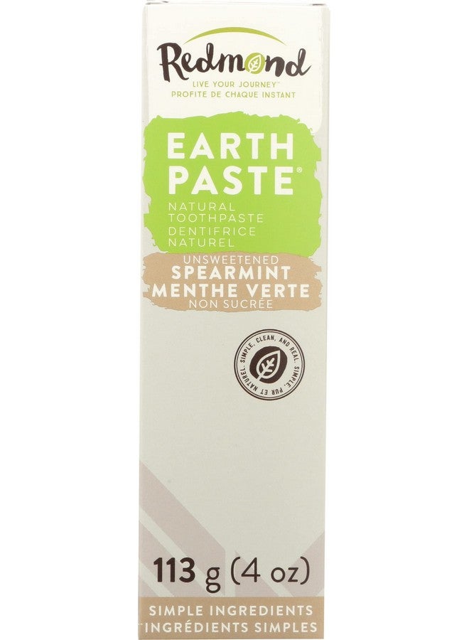 Edmond Natural Spearmint Toothpaste Non Fluoride 4 Ounces (Pack Of 1)