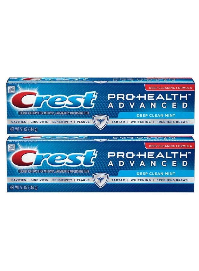 Rest Prohealth Advanced Toothpaste Deep Clean Mint 5.1 Oz (Pack Of 2)