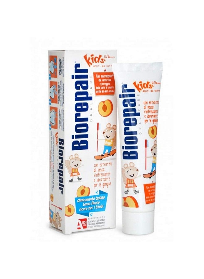 Iorepair Kids 06 Oral Care Toothpaste Peach 1.7Fl.Oz 50Ml