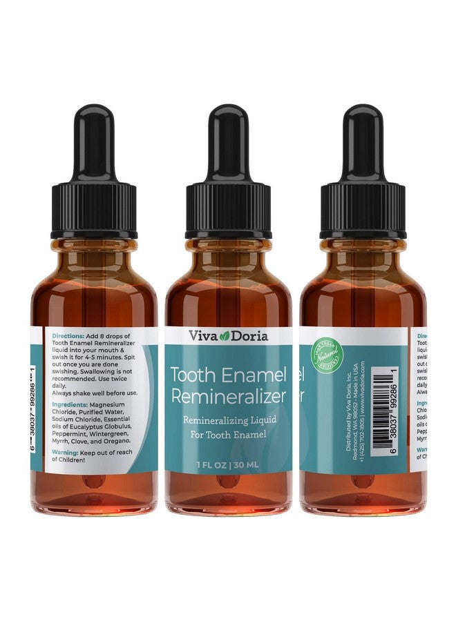 Iva Doria Tooth Enamel Remineralizing Liquid Protects Tooth Enamel And Helps Keep Gum Healthy 1 Fl Oz