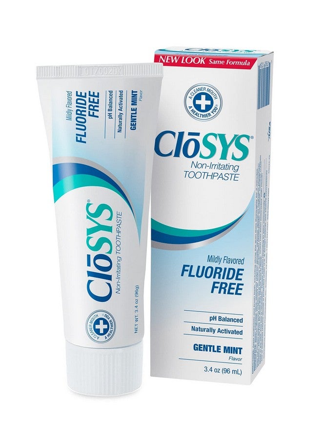 Losys Fluoride Free Toothpaste 3.4 Ounce Travel Size Gentle Mint Tsa Compliant Whitening Enamel Protection Sulfate Free