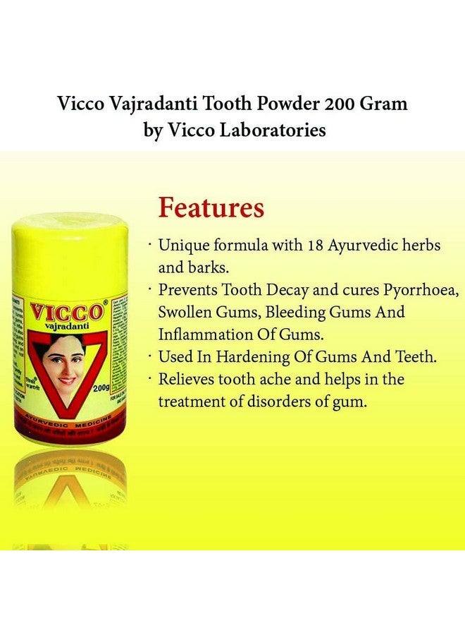 Icco Vajradanti Tooth Powder 200 Gram