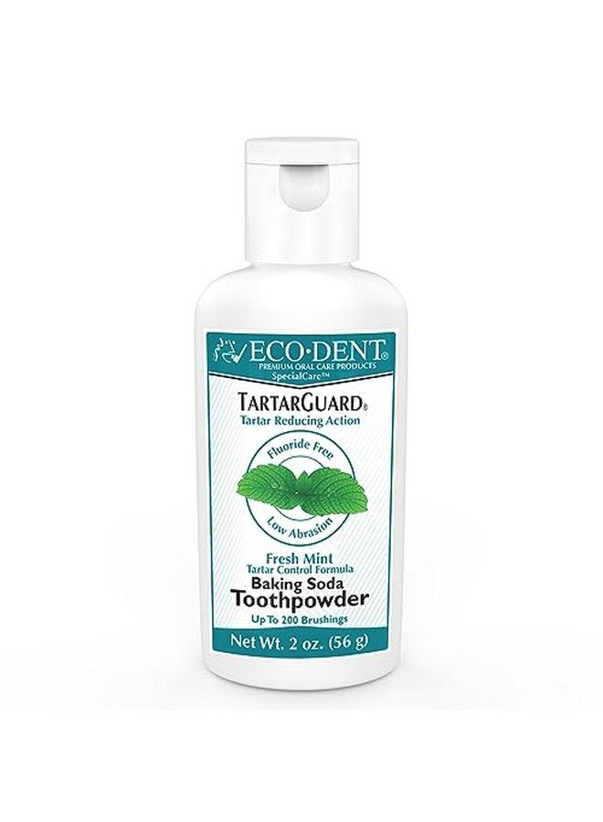 Codent Tartarguard Baking Soda Toothpowder Enzyme Cleaning Action For Tartar Control Slsfree Fluoridefree Toothpaste Alternative Fresh Mint Tooth Powder 2 Oz