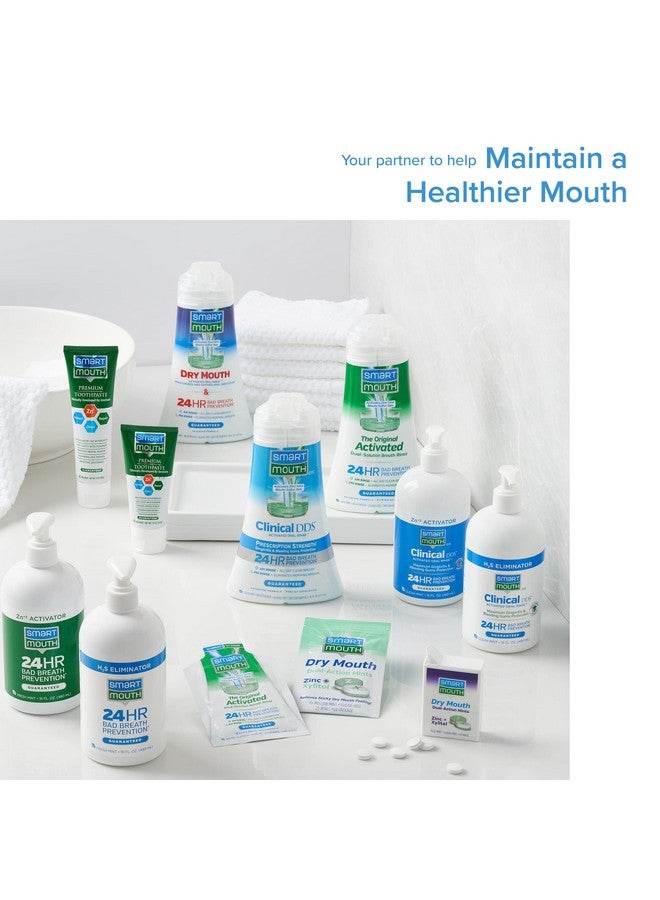 Smart Mouth Whitening Toothpaste With Fluoride Clean Mint 6 Oz(Pack Of 5)