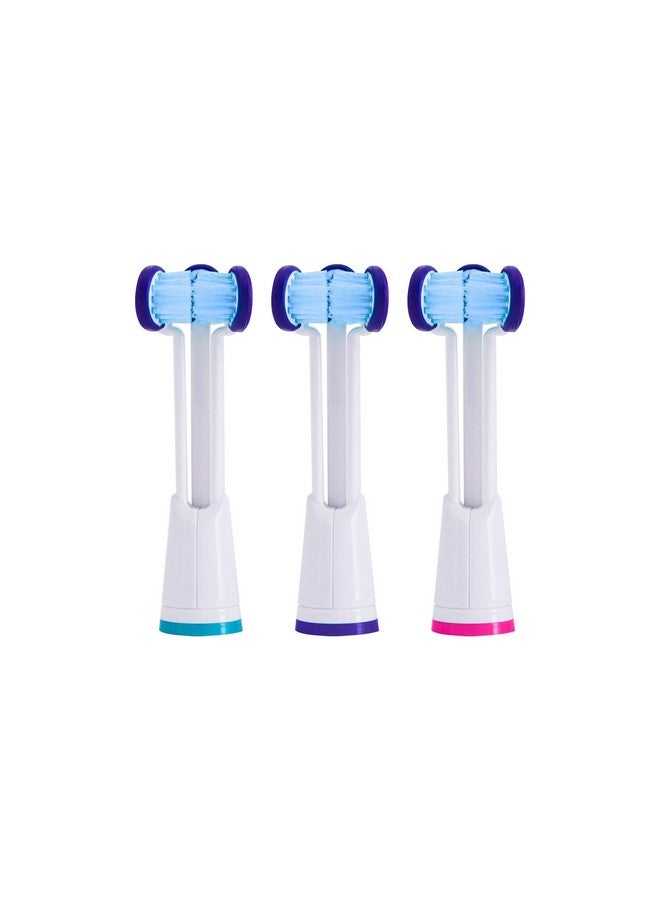 Compatible With Philips Sonicare® Only Three Headed Replacement Toothbrush Heads Fits Only Sonicare Models: Diamondclean Flexcare+ Healthywhite+ 2 Series Plaque Control (Soft Bristles 3 Pack)
