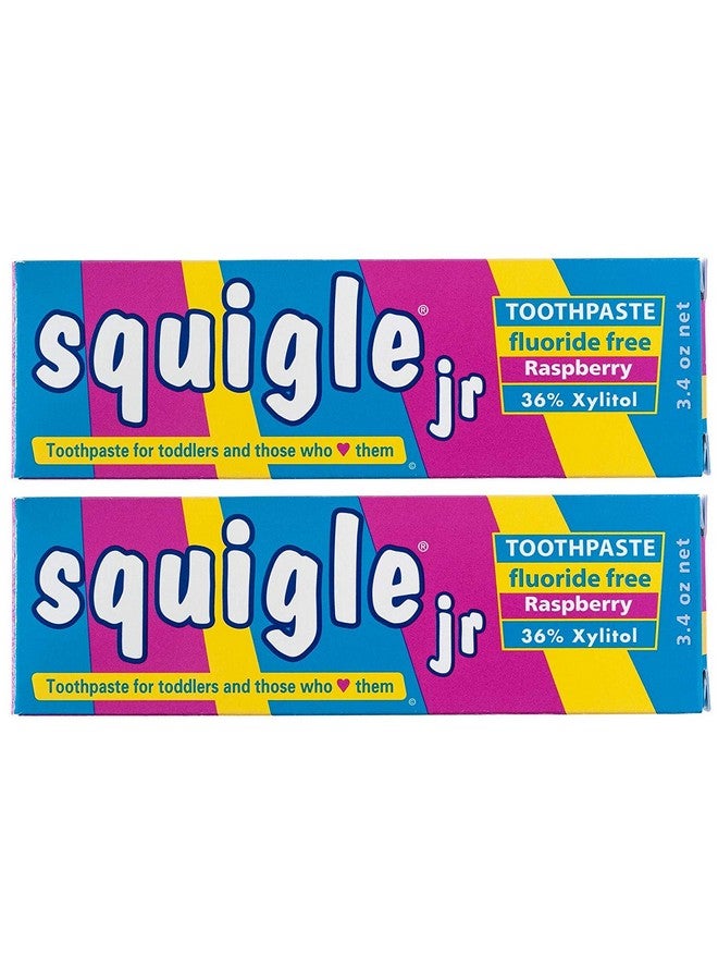 Quigle Jr Toothpaste (For Infants Toddlers) Travel Toothpaste Prevents Cavities Canker Sores Chapped Lips. Soothes Protects Dry Mouths. Stops Tooth Sensitivity No Sls 2 Pack