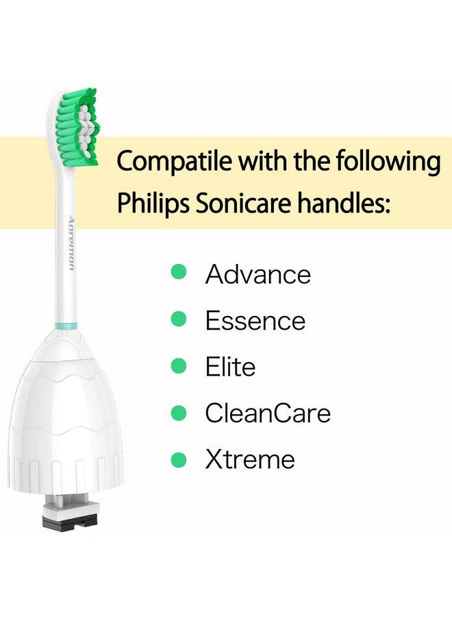 Oremon Replacement Toothbrush Heads For Philips Sonicare Eseries Essence Hx7022/66 And Other Screwon Electric Toothbrush Model 6 Pack