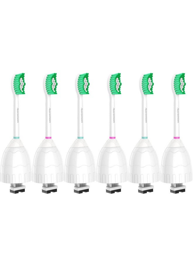 Oremon Replacement Toothbrush Heads For Philips Sonicare Eseries Essence Hx7022/66 And Other Screwon Electric Toothbrush Model 6 Pack
