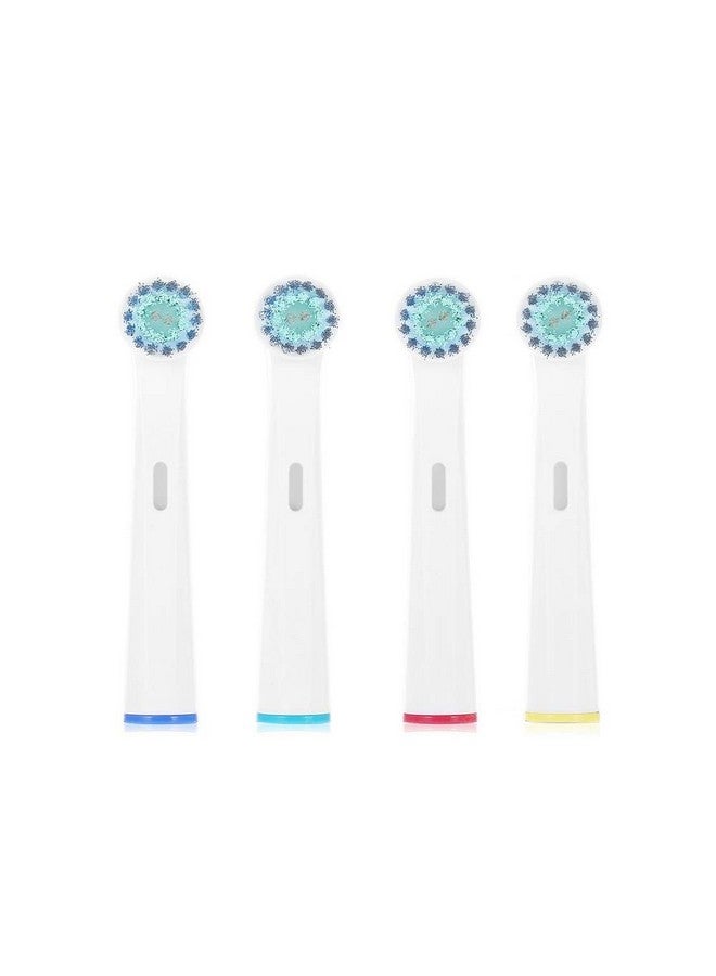 Kids Sensitive Brush Heads Compatible With Oralb Gentle For Kids Genius Smart Series Black Triumph Professional Smart Series And Advance Power Toothbrush Pack Of 4