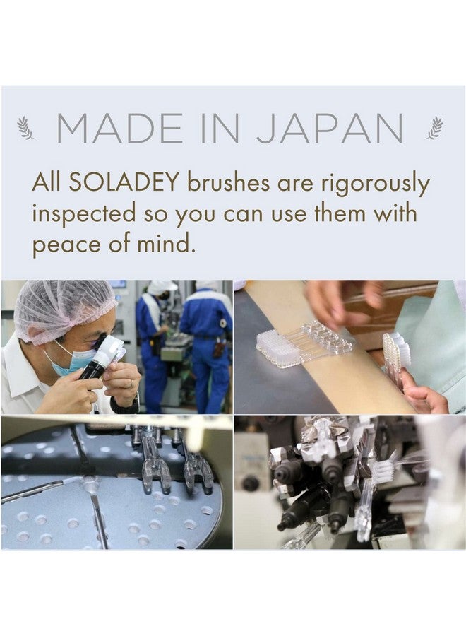 Oladey Ionic Toothbrush Replacement Brush Heads Refill 4 Count 3 Row Soft Bristle