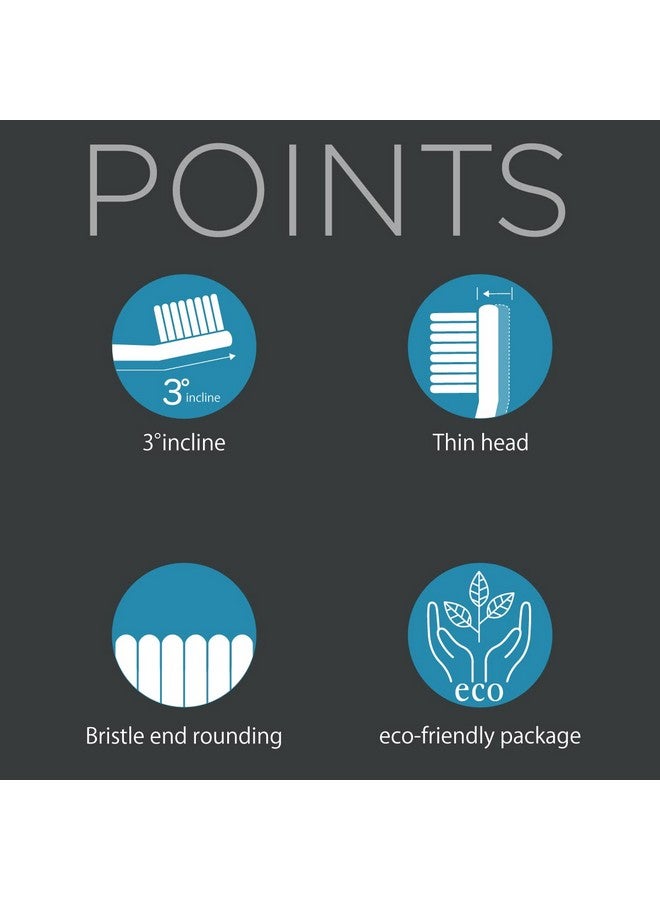 Oladey Ionic Toothbrush Replacement Brush Heads Refill 4 Count 3 Row Soft Bristle
