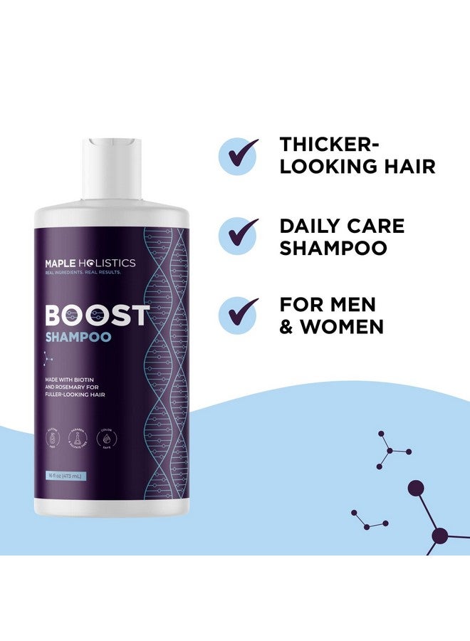 Advanced Biotin Shampoo For Hair Growth Biotin Shampoo For Thinning Hair And Hair Loss With Black Castor Caffeine Collagen And Rosemary Oil For Hair Growth Thickening Shampoo For Men And Women