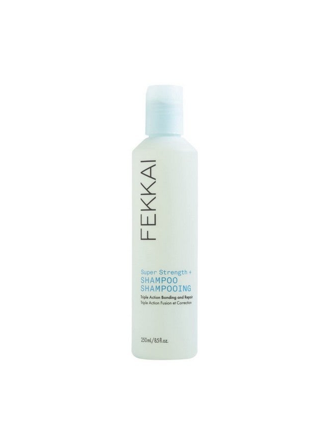 Ekkai Super Strength+ Shampoo 8.5 Oz Bonds Repairs & Protects For 3X Stronger & 4X Smoother Hair Salon Grade Ewg Compliant Vegan & Cruelty Free