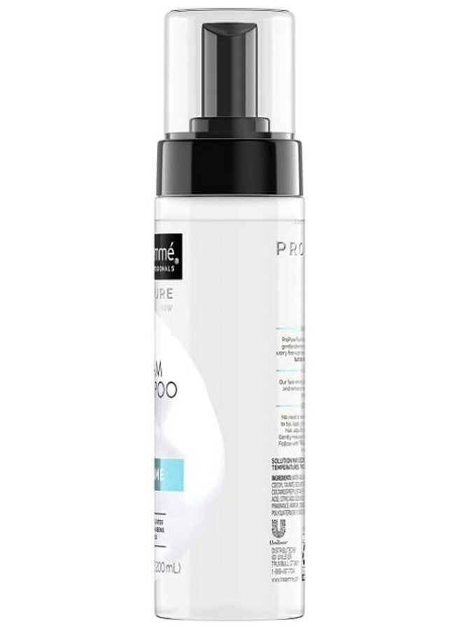 Tresemme Pro Pure Volume Foam Shampoo Paraben Free Dyes Free 6.76 Oz (200 Ml) 1 Count