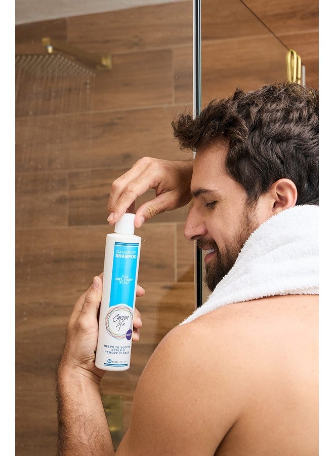 Arson Life Dandruff Shampoo Paraben And Sulfate Free 10 Oz Hydrates Repairs & Soothes Dry Scalp Eliminate Flakes & Restore Shine (Single)
