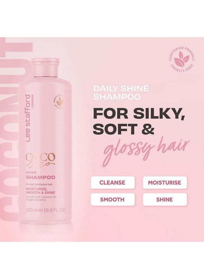 Ee Stafford Coco Loco Shine Hair Shampoo ; Cleanser For Hair Shine Smooth Silky Hair ; Nourishing Shampoo ; Breakage Control