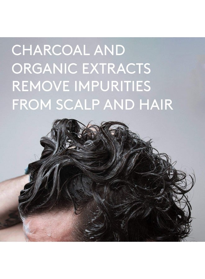 Barrel And Oak Cleansing Charcoal Shampoo Clarifying Shampoo Hair Care For Men Deep Cleans & Purifies Hydrates & Soothes Dry Scalp Essential Oilbased Scent Vegan (Mint & Eucalyptus 16 Oz)