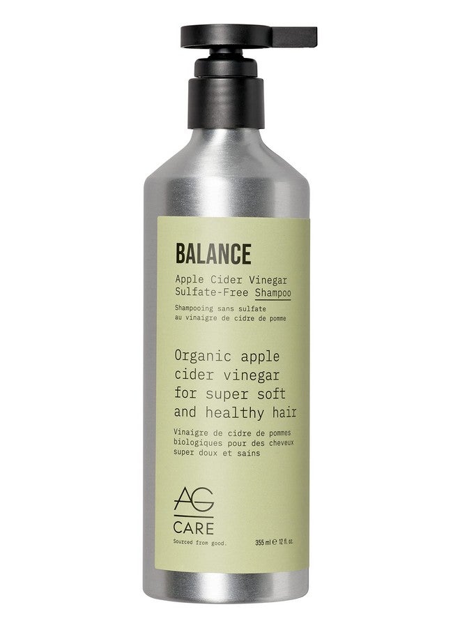 Ag Hair Balance Apple Cider Vinegar Sulfatefree Shampoo 12 Fl Oz