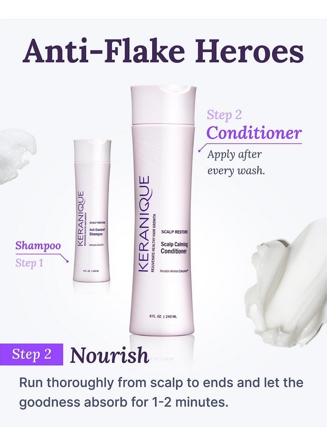 Eranique Scalp Restoring Conditioner For Women Moisturizing & Exfoliating Conditioner For Dry Scalp Sulfatefree Gentle For Colored Hair Deep Conditioner For Damaged Hair With Keratin
