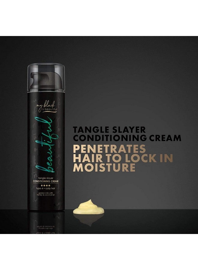 Y Black Is Beautiful Nourishing Leavein Conditioning Cream For Curly And Coily Hair With Coconut Oil Honey And Tumeric 6.3 Fl Oz