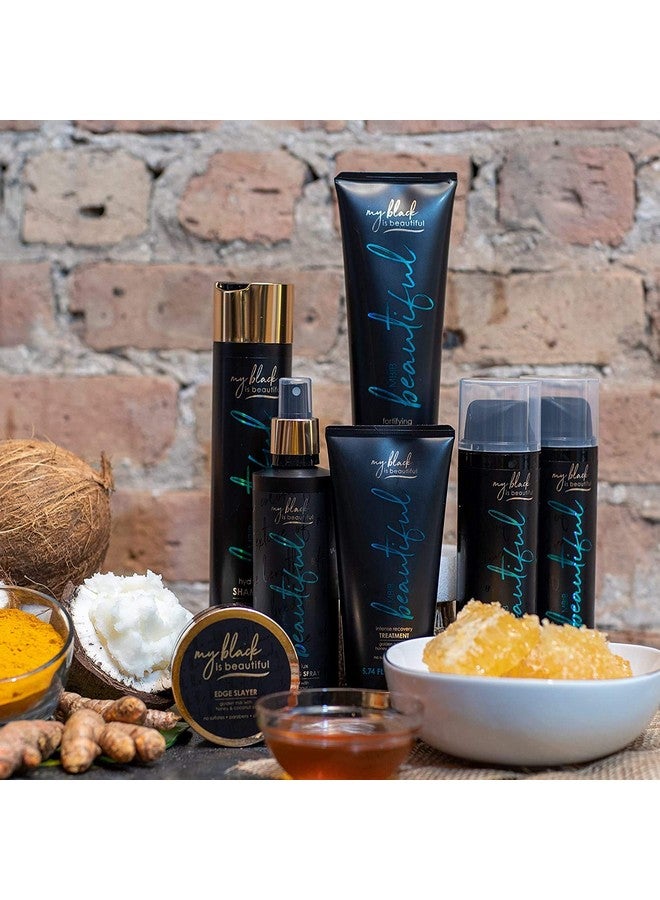 Y Black Is Beautiful Nourishing Leavein Conditioning Cream For Curly And Coily Hair With Coconut Oil Honey And Tumeric 6.3 Fl Oz