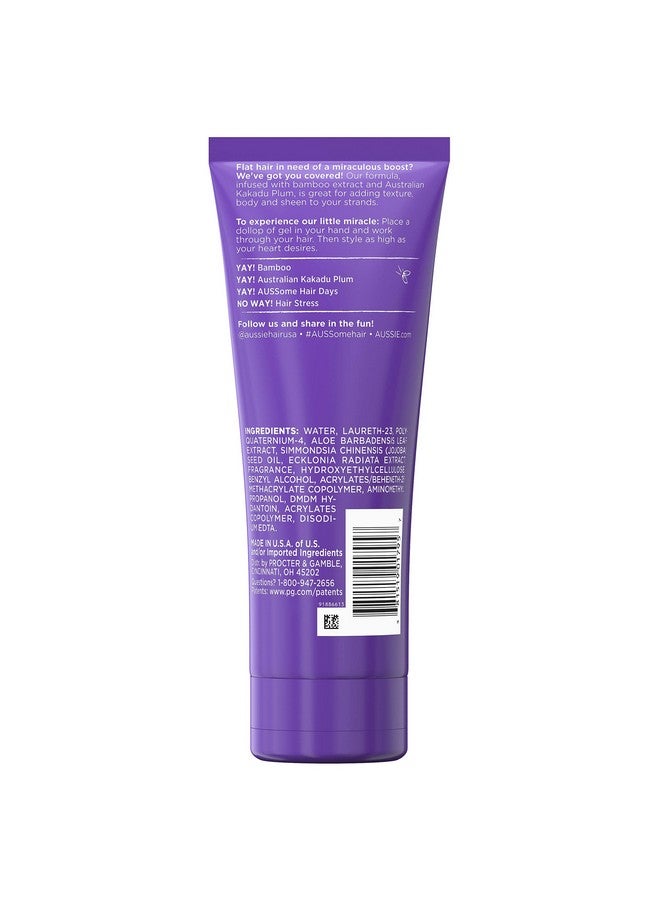 Volumizing Hair Gel Aussie Headstrong Volume Gel With Bamboo & Kakadu Plum 7.0 Oz