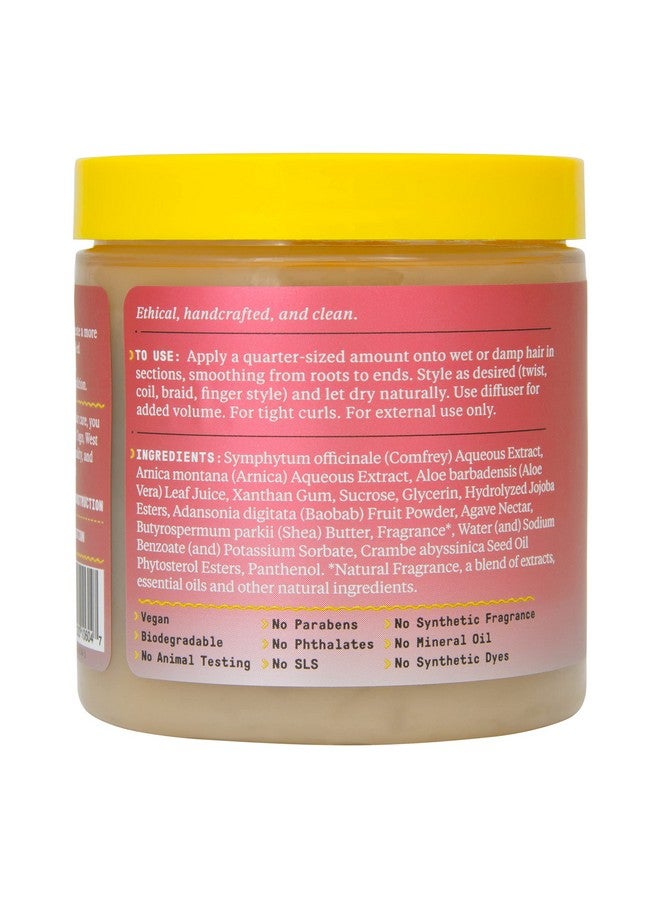 Laffia Hair Care Moisturizer Beautiful Curls Curl Custard For Tight Curls Thick & Curly Hair Products Nourishing Shea Butter To Hydrate & Define Curly Hair 8 Oz