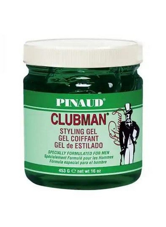 Lubman Style Gel Men'S 16Oz Jar (6 Pack)