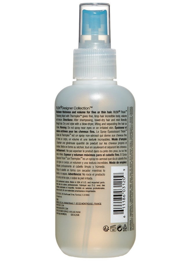 Usk Designer Collection Thicker Thickening Myst For Fine Or Thin Hair 6 Oz Get Incredible Body Volume And Added Texture While Protecting Against The Sun 6 Fl Oz (Pack Of 1)
