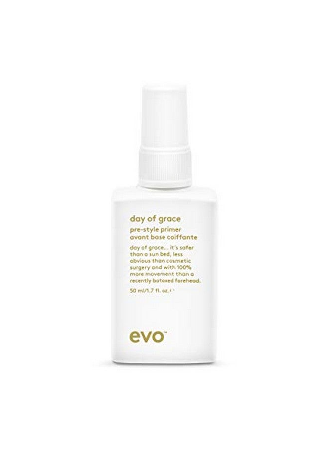 Vo Day Of Grace Prestyle Primer Leavein Heat Protectant Spray Moisturizes Detangles & Smooths Hair Travel Size 50Ml / 1.7Fl.Oz