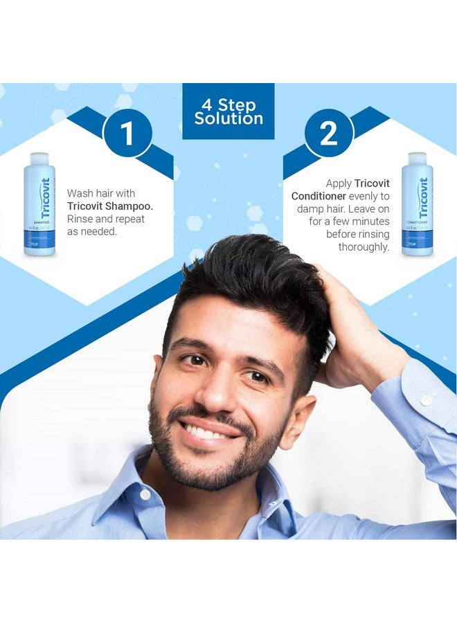Tricovit Tablets (60 Tablets) And Tricovit Forte Locion Capilar 8 Ml (10 Ampoules)