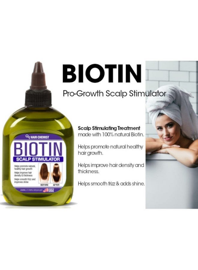 Air Chemist Biotin Scalp Stimulator 7.1 Ounces Scalp Treatment For Hair Growth Biotin Scalp Oil Treatment