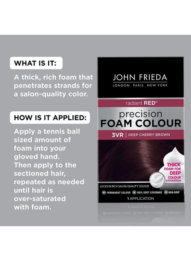 Ohn Frieda Precision Foam Hair Colour Deep Cherry Brown 3Vr 2 Pk