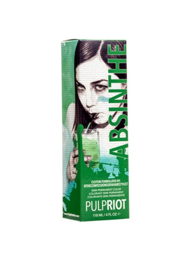 Pulp Riot Semipermanent Hair Color 4Oz Absinthe