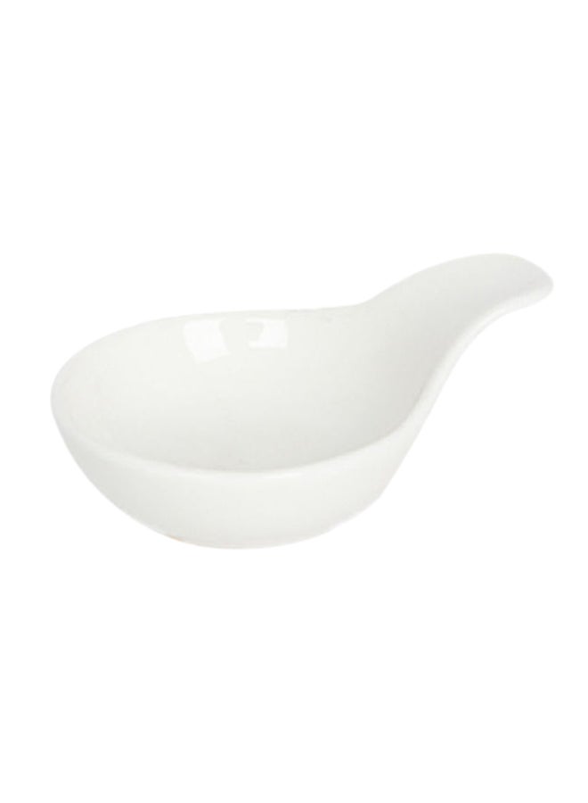 Porcelain Spoon White