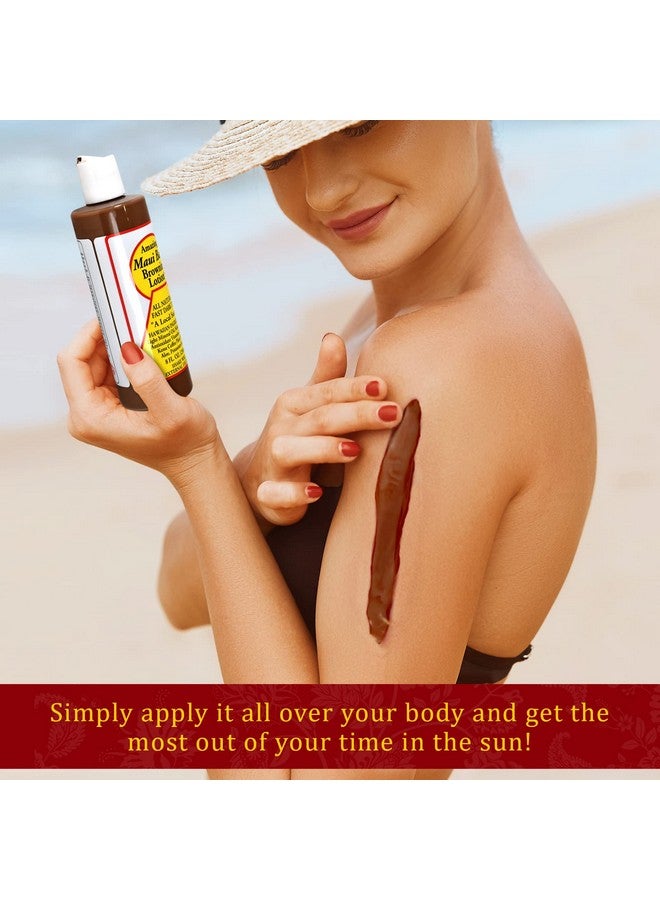 Aui Babe Before And After Browning Lotion [2Pack] Before And After Sun Tan Made In Usa 8 Ounces