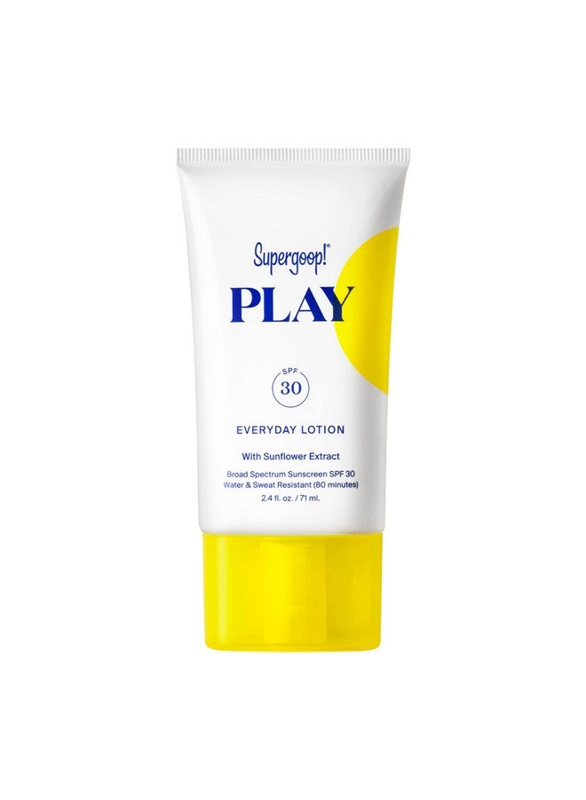 Upergoop! Play Everyday Spf 30 Lotion 2.4 Oz Broad Spectrum Sunscreen For Sensitive Skin Water & Sweat Resistant Body & Face Sunscreen Clean Ingredients Great For Active Days