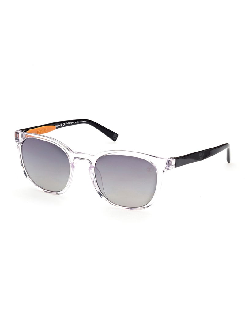 Men's Polarized Round Shape Sunglasses - TB927426D53 - Lens Size: 53 Mm