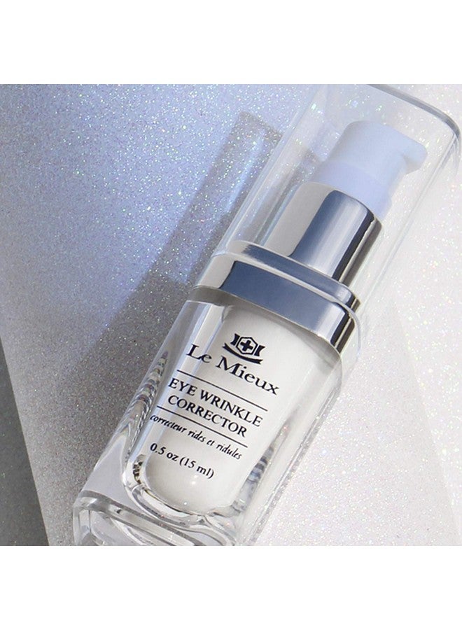 E Mieux Eye Wrinkle Corrector Cream Hyaluronic Acid Moisturizer For Eyes With 7 Potent Peptides & Amino Acids Under Eye Corrector Cream (0.5 Oz / 15 Ml)