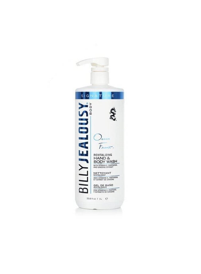Ocean Front Revitalizing Body Wash For Men With Vitamin E & Panthenol Cleanse, Smooth & Soften Skin, 1L