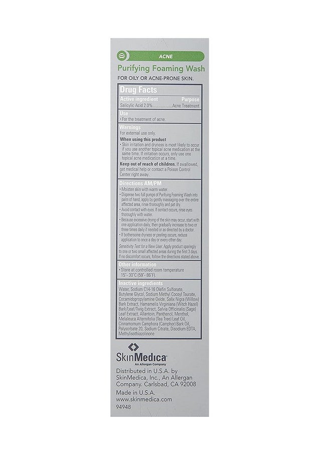 Kinmedica Purifying Foaming Wash 5 Fl Oz