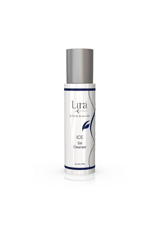 Ira Clinical Ice Sal Cleanser Cooling Facial Cleanser For Acne Treatment With Salicylic Acid Mastiha Peptides & Plant Stem Cells Face Wash For Oily & Acneprone Skin 6 Fl Oz