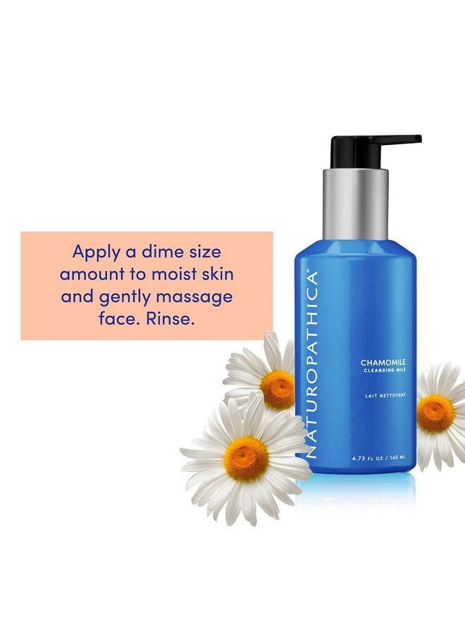 Aturopathica Chamomile Cleansing Milk Made In Usa Lightweight Facial Cleanser For Dry & Sensitive Skin Vegan (5 Oz)