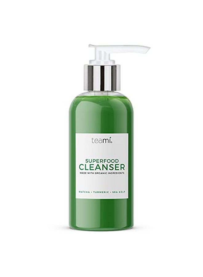 Eami Facial Cleanser With Salicylic Acid Aloe Matcha & Sea Kelp Gentle Organic Acne Face Wash For Makeup Removal Our Best Hydrating Facial Skin Care Products For Women Of All Skin Types